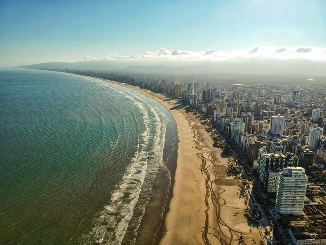 Apto 2Dorm Wifi 150M Da Praia Aviacao Praia Grande 1Vaga Estac Veja Todas Fotos Bagian luar foto