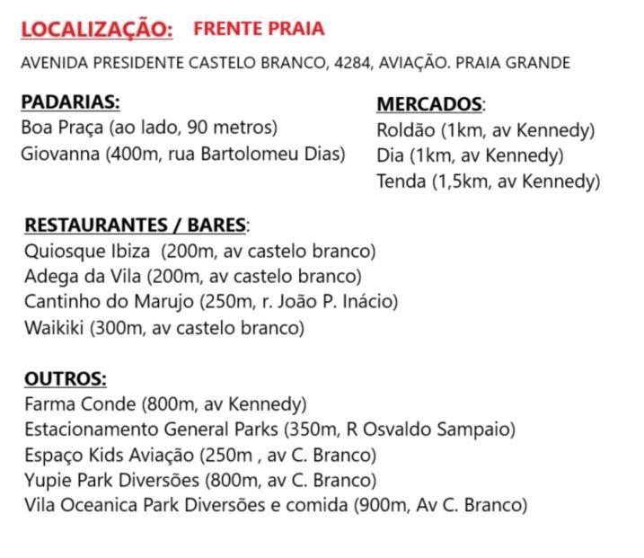 Apto 2Dorm Wifi 150M Da Praia Aviacao Praia Grande 1Vaga Estac Veja Todas Fotos Bagian luar foto